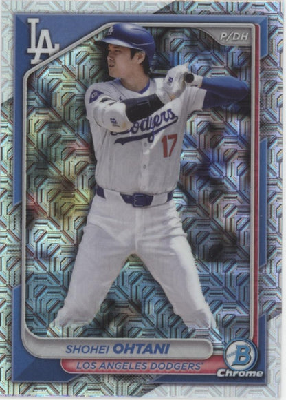 Shohei Ohtani 2024 Bowman Chrome Mojo Refractor #85