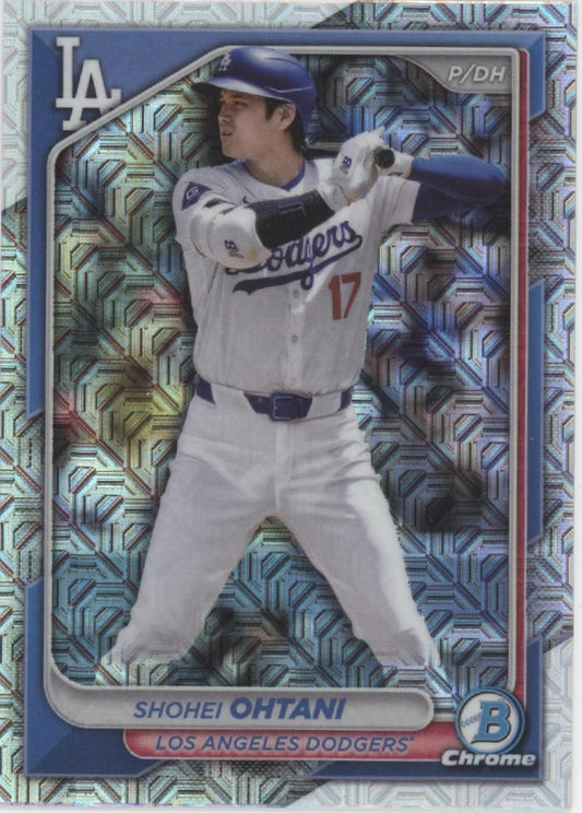 Shohei Ohtani 2024 Bowman Chrome Mojo Refractor #85