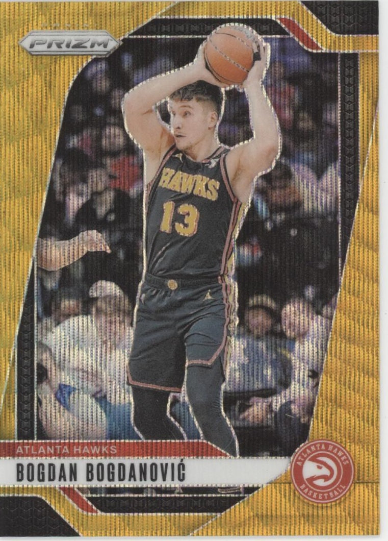 Bogdan Bogdanovic 2024-25 Panini Prizm Gold Wave Prizm 08/10 #105
