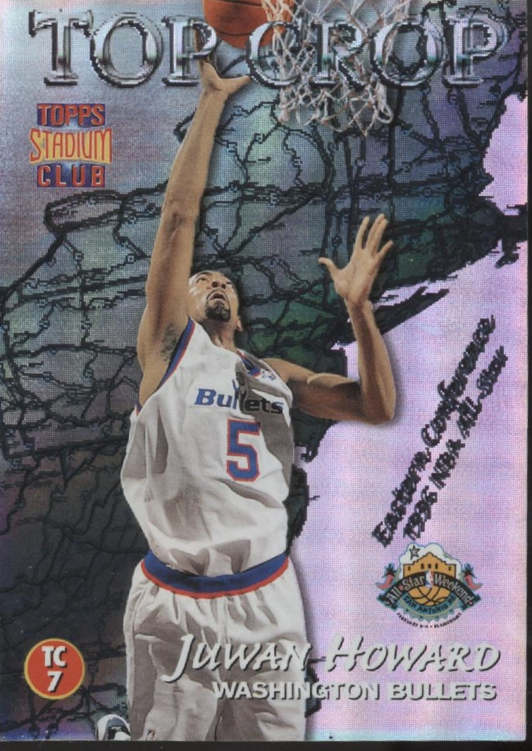 Charles Barkley / Juwan Howard 1996-97 Topps Stadium Club Top Crop #TC7
