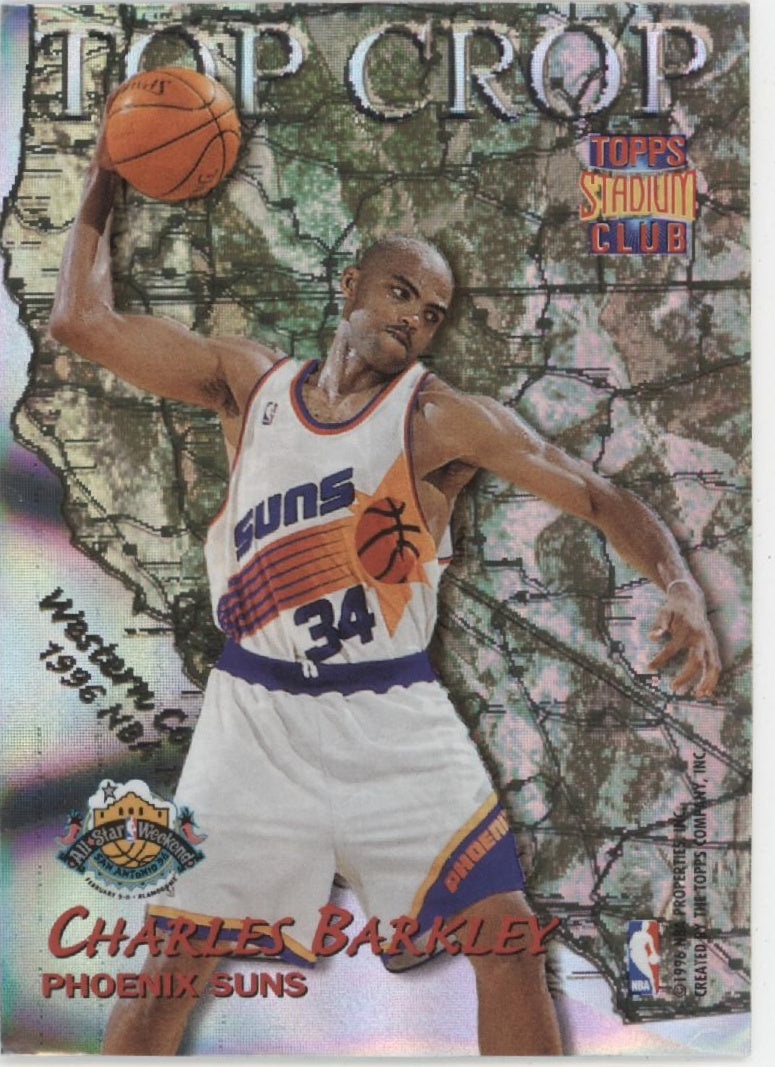 Charles Barkley / Juwan Howard 1996-97 Topps Stadium Club Top Crop #TC7