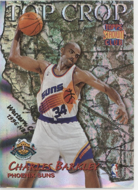 Charles Barkley / Juwan Howard 1996-97 Topps Stadium Club Top Crop #TC7