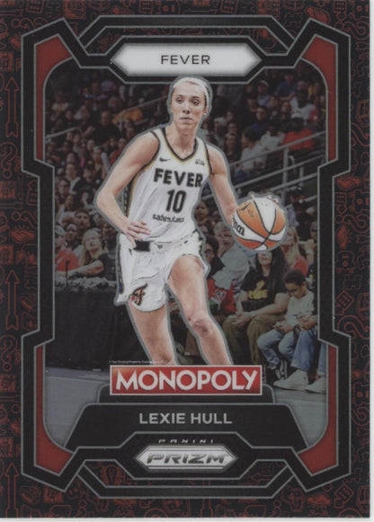 Lexie Hull 2024 Panini WNBA Monopoly Classic Icons Red Prizm #70