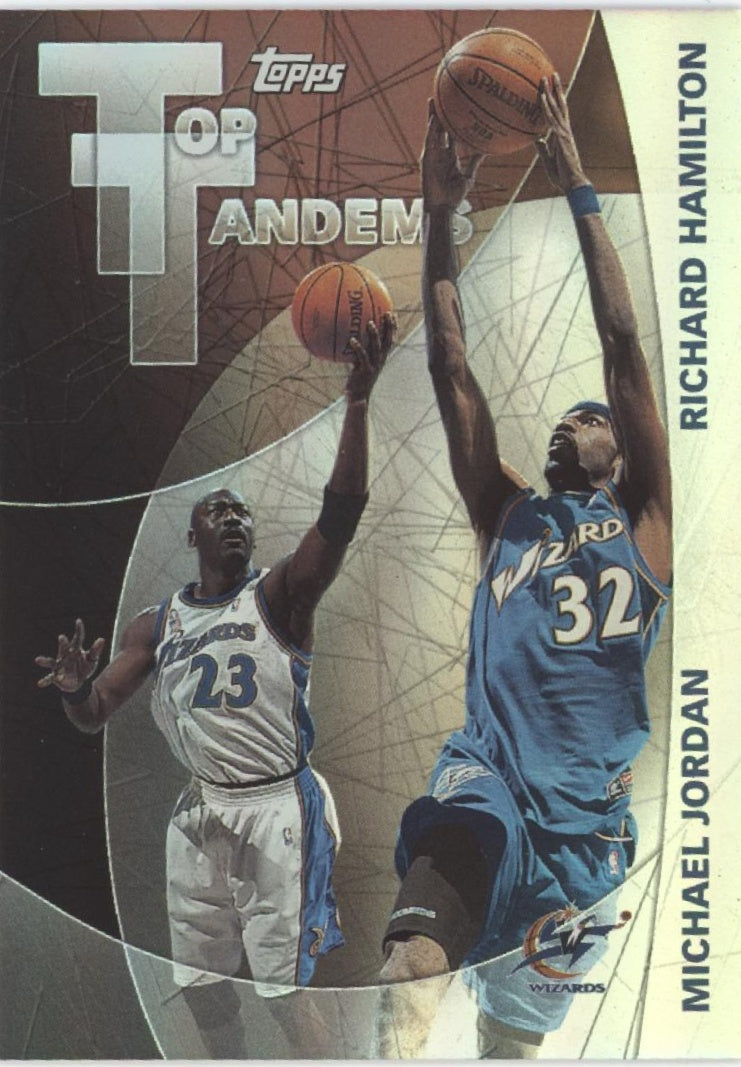 Michael Jordan / Richard Hamilton 2002-03 Topps Top Tandems #TT6