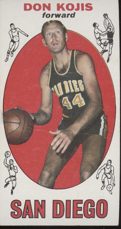 Don Kojis 1969-70 Topps RC #64 San Diego Rockets VG