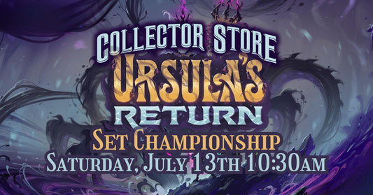 Lorcana Ursula's Return Set Championship Pre-Signups