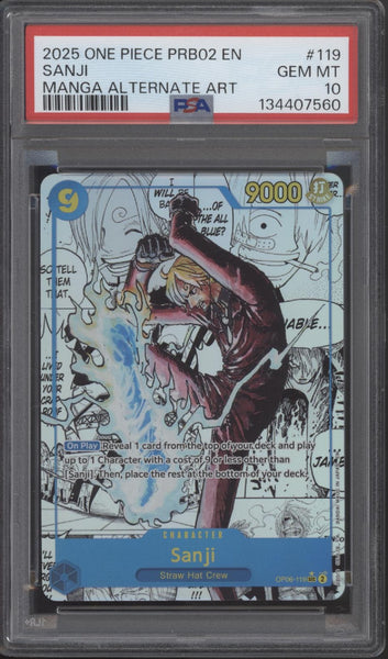 ニ*ジ様 シルバーズ・レイリー PSA 10 MANGA ALTERNATE A PSA10鑑定済〕シルバーズ・レイリー(パラレル/漫画背景/漫画絵)【SEC
