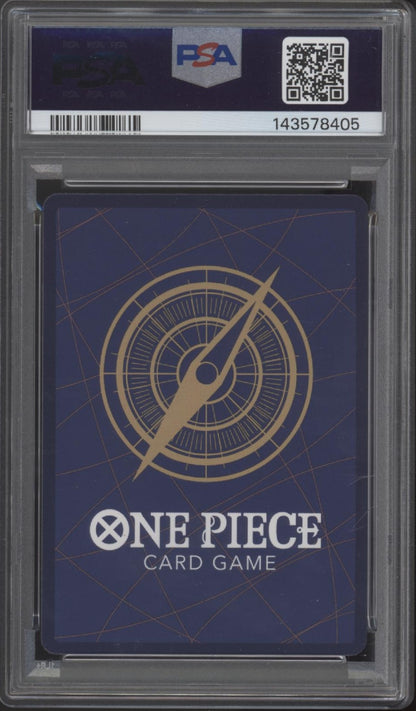 Portgas D Ace One Piece Carrying On His Will Wanted Art Misprint #119 PSA 10