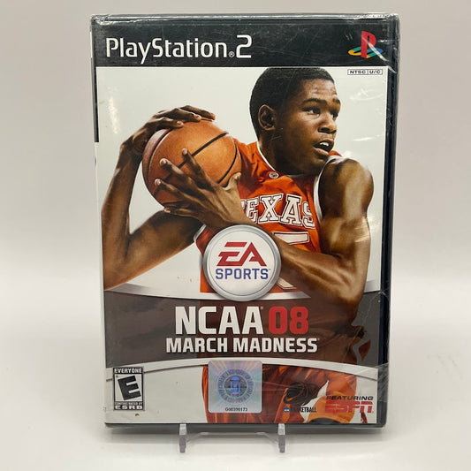 NCAA March Madness 08 Playstation 2 Sealed