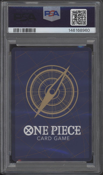 Roronoa Zoro One Piece OP14-EB04 Special Alternate Art #006 PSA 9