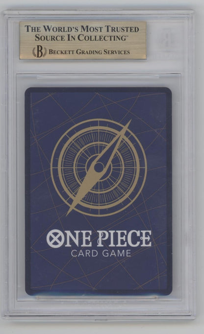 St Shepherd Ju Peter One Piece OP13 Special Alt Art Beckett 10 Pristine