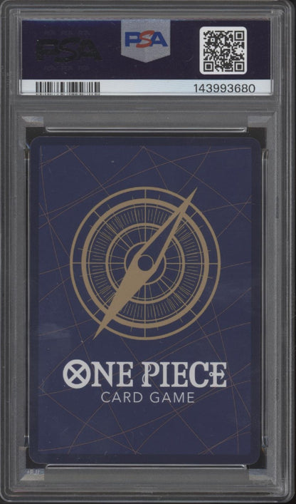 Dead Man's Game One Piece Card Game OP12 Alternate Art #037 PSA 10