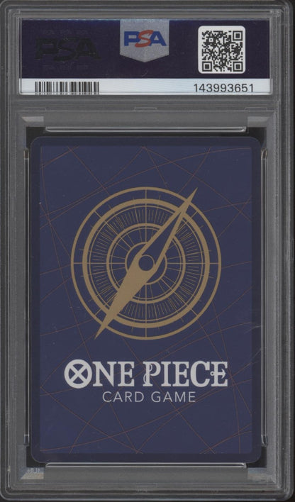 Monkey D Luffy One Piece Card Game PRB01 Alternate Art #119 PSA 10
