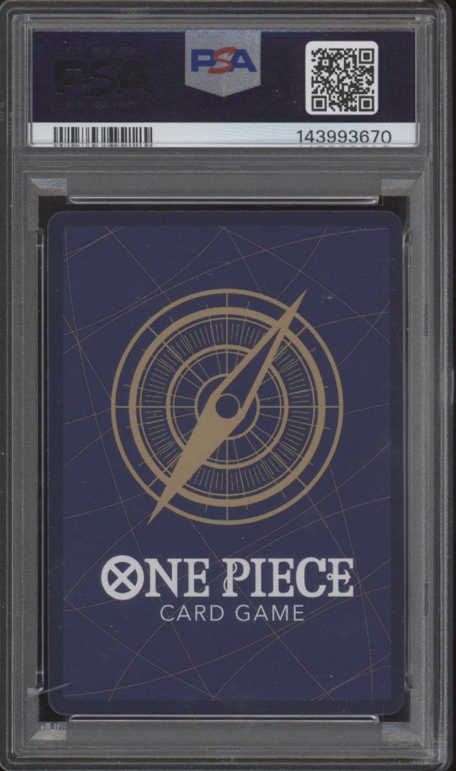 Vinsmoke Sanji One Piece Card Game OP12 Treasure Rare #063 PSA 10