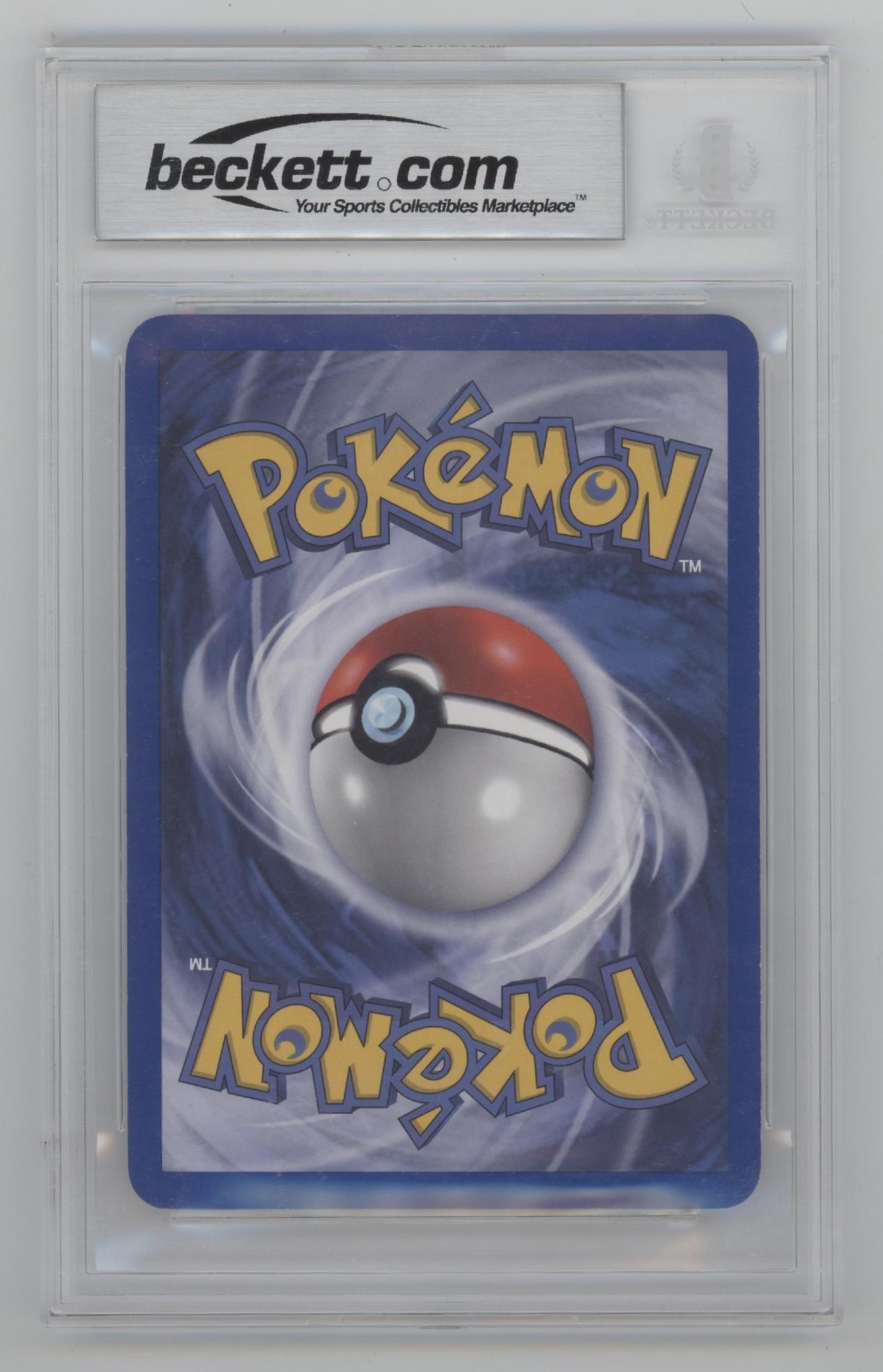 Alakazam Pokemon Expedition Reverse Holo Oversized Box Topper #01 Beckett 8.5