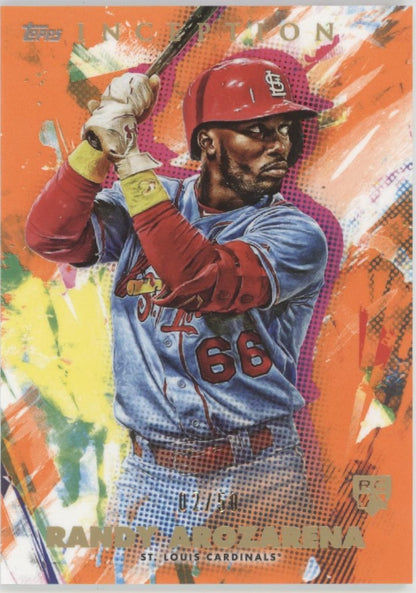 Randy Arozarena 2020 Topps Inception Orange RC #32