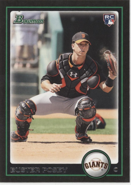 Buster Posey 2010 Bowman Black Border RC #208