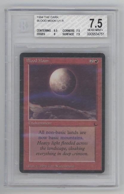 Blood Moon Magic the Gathering The Dark Beckett 7.5