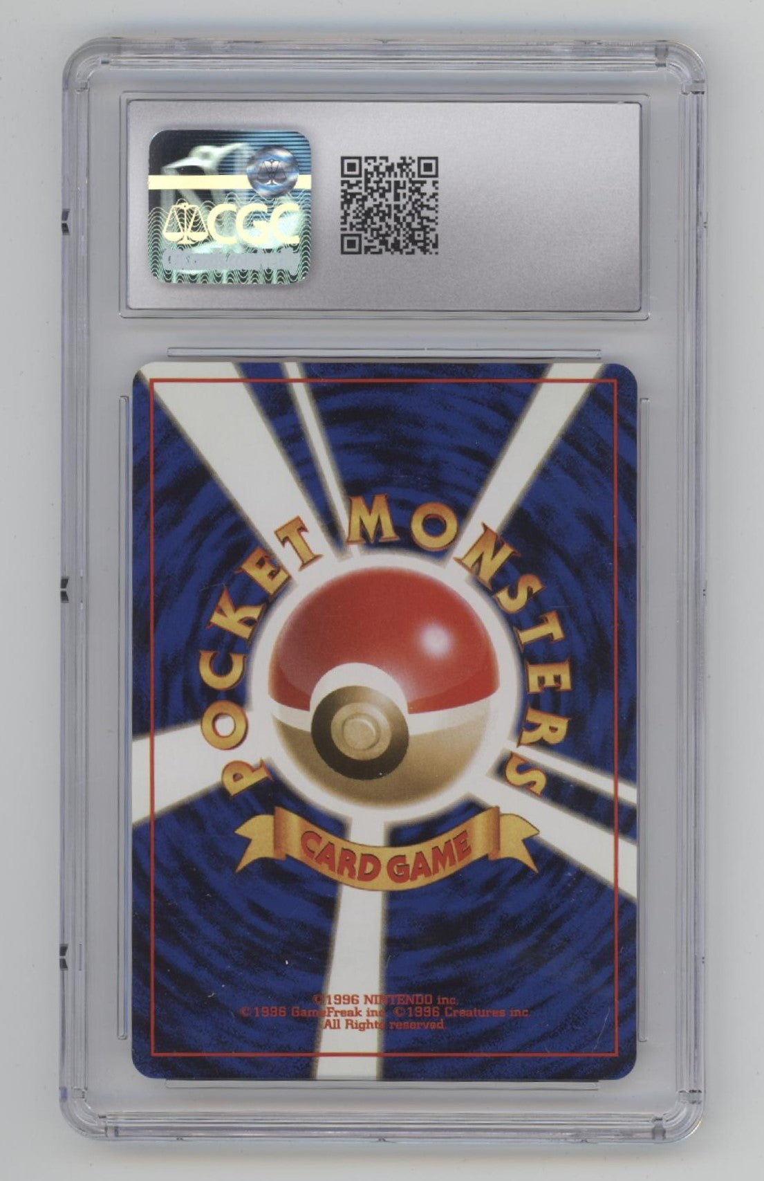 Hypno Pokemon The Mystery of the Fossils Holo Japanese #097 CGC 9