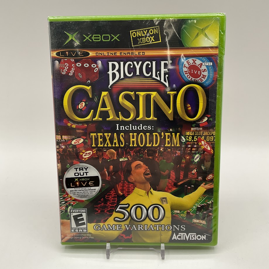 Bicycle Casino Xbox Sealed