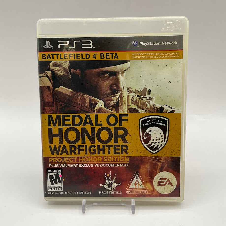 Medal of Honor Warfighter [Project Honor Edition] Playstation 3 Used