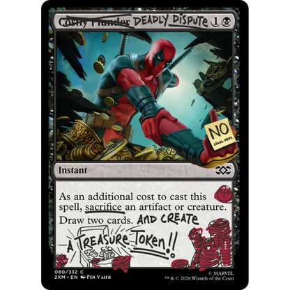 Magic the Gathering: Secret Lair x Marvel's Deadpool - I Fixed It (You're Welcome) [Non-Foil]