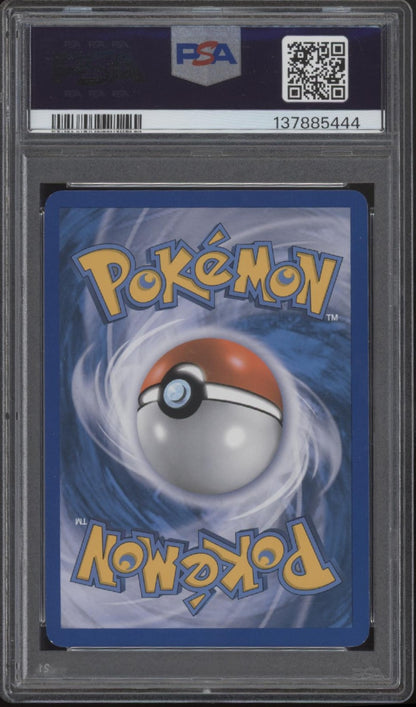 Zekrom Pokemon Black & White Black Background #114 PSA 7