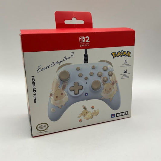 Horipad Turbo Eevee Cottage Core Controller Nintendo Switch 2 Sealed
