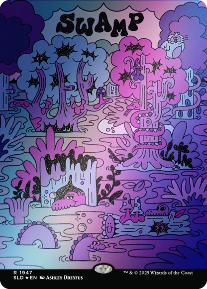 Magic the Gathering: Flower Power Secret Lair [Rainbow Foil]