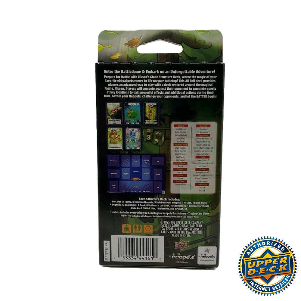 Neopets Battledome TCG: Illusen's Glade Structure Deck