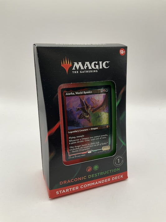 Magic the Gathering: Draconic Destruction Starter Commander Deck