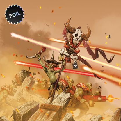 Magic the Gathering: Secret Lair x Warhammer 40,000: Orks - Weapons [Traditional Foil Edition]