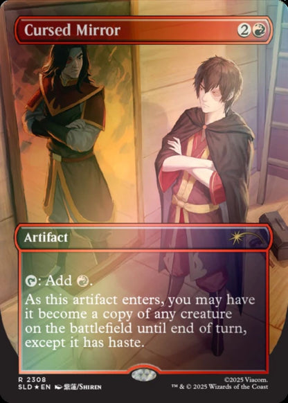 Magic the Gathering Avatar the Last Air Bender Secret Lair - Ember Island Players [Rainbow Foil Edition]