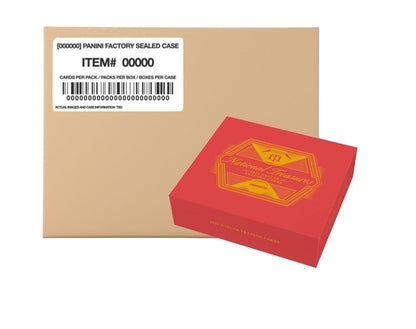 2025 Panini National Treasures Racing Hobby Box Case (4ct)