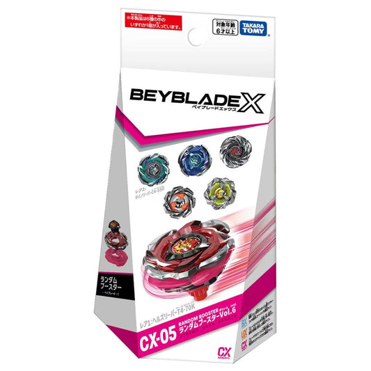 Takara Tomy Beyblade X CX-05 Random Booster Vol. 6