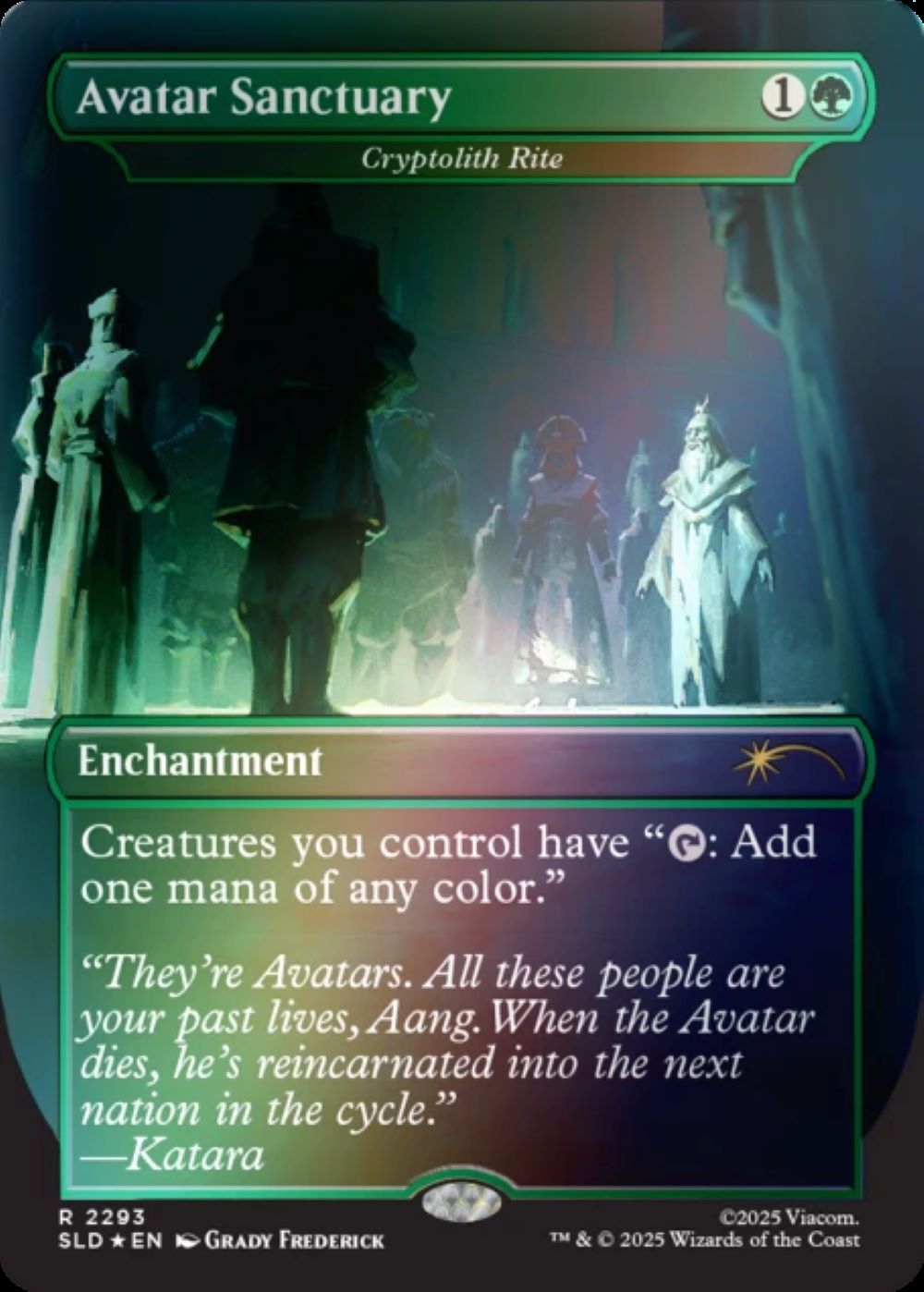 Magic the Gathering Avatar the Last Air Bender Secret Lair - A Lot To Learn Rainbow Foil Edition、Magic the Gathering、kayou