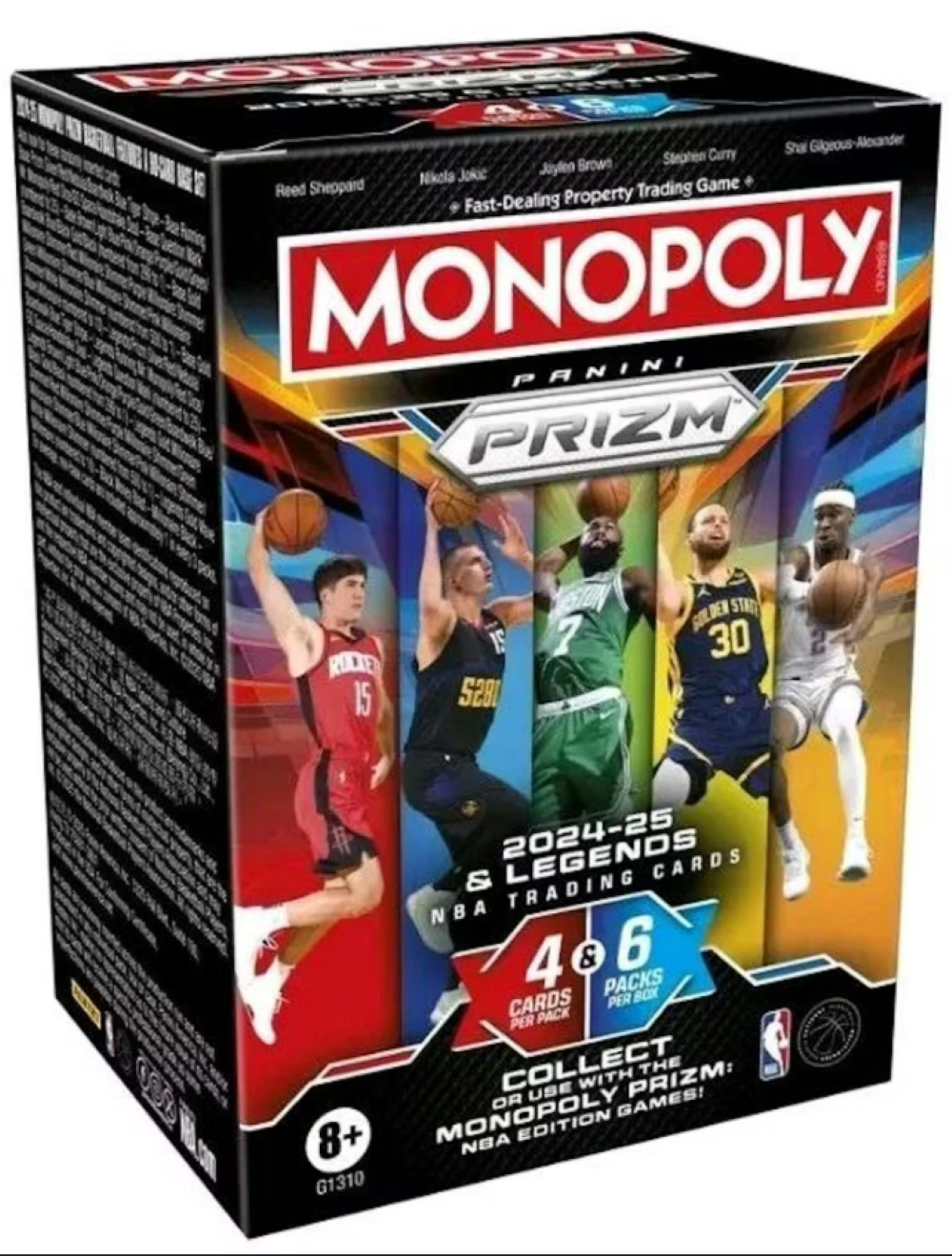 2024-25 Panini Prizm Monopoly Basketball Blaster Box