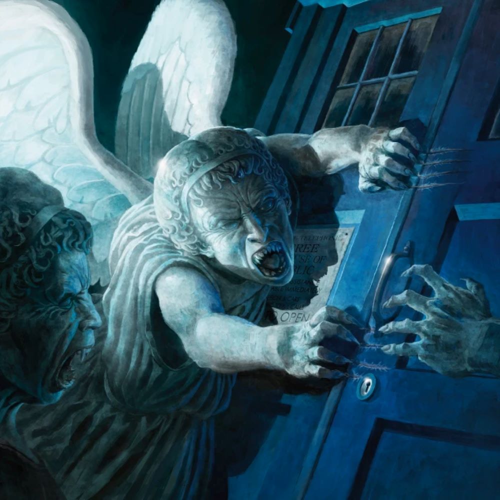 Magic the Gathering: Secret Lair x Doctor Who - The Weeping Angels [Traditional Foil Edition]