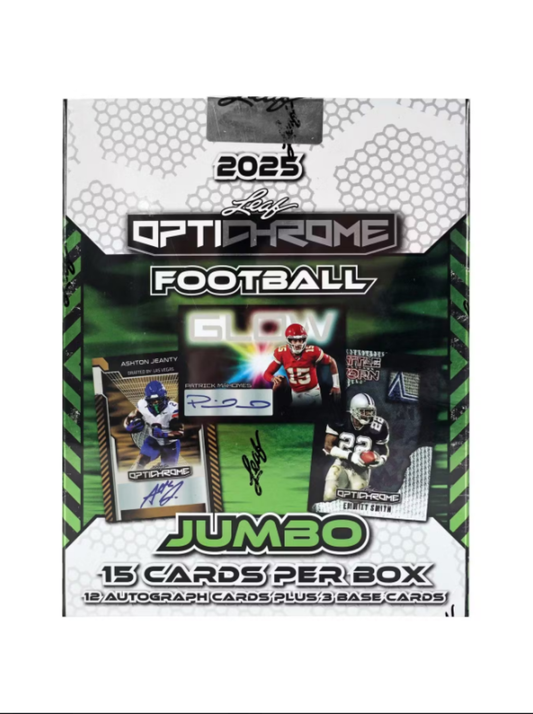 2025 Leaf Optichrome Football Jumbo Box