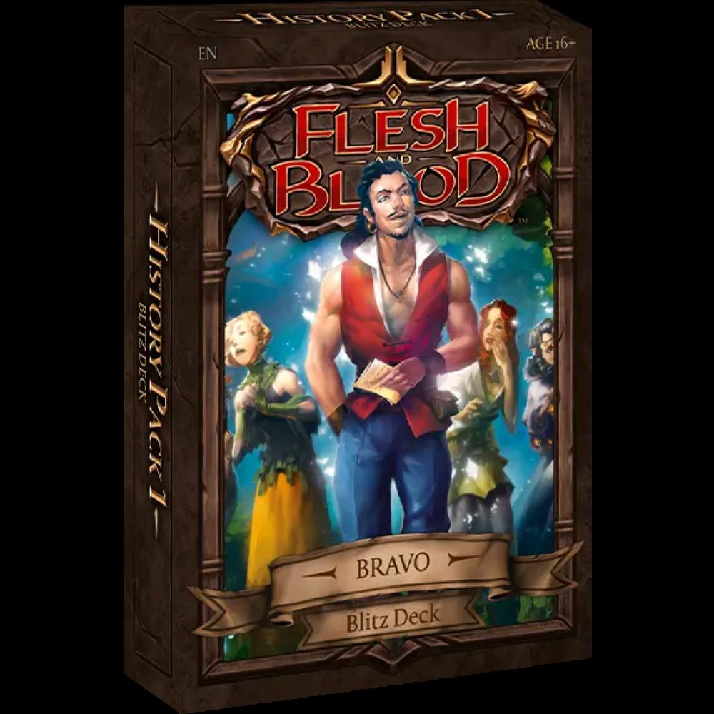Flesh and Blood: History Pack 1 Blitz Deck Display