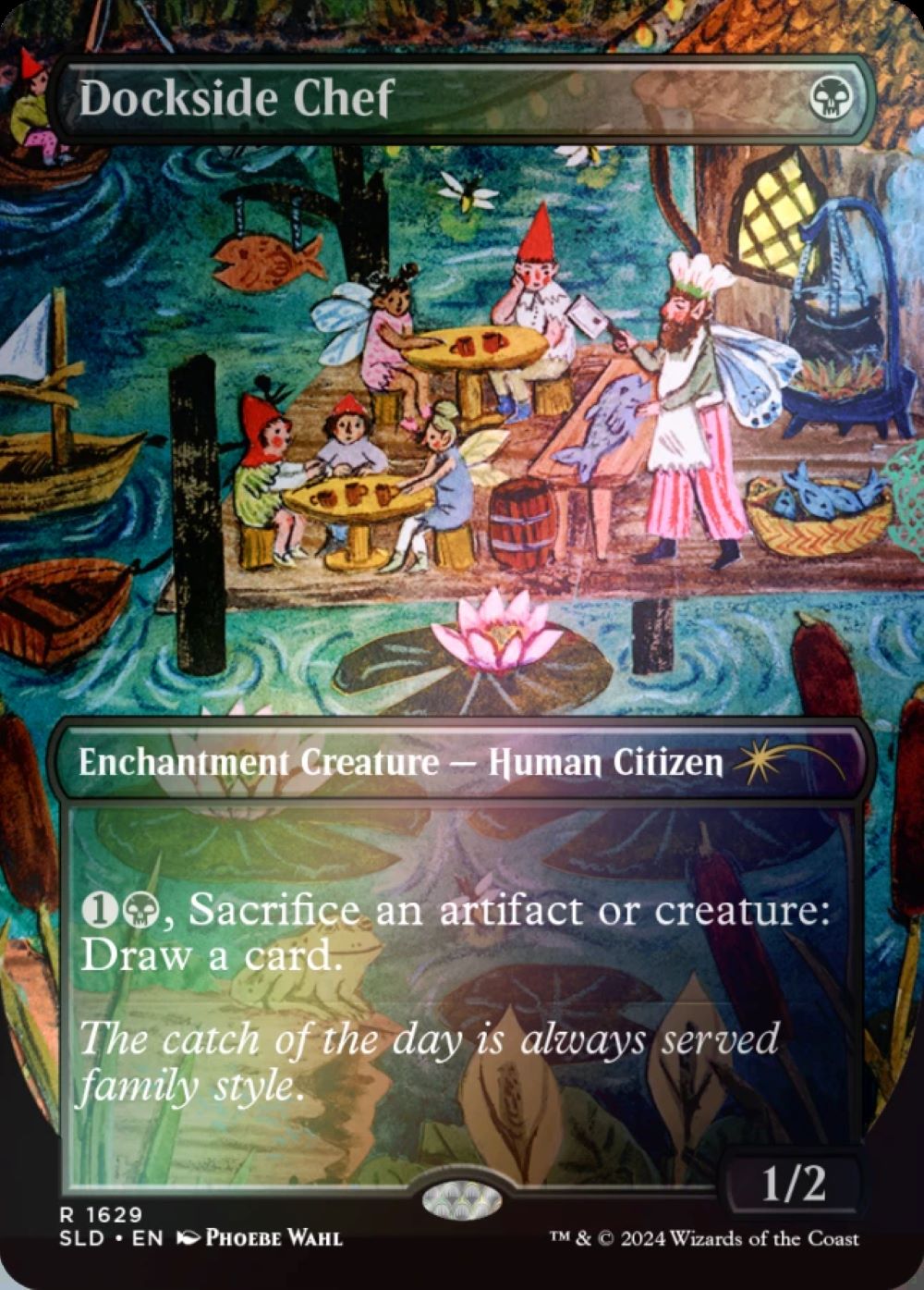 Magic the Gathering: Featuring: Phoebe Wahl Secret Lair Drop Series [Rainbow Foil Edition]