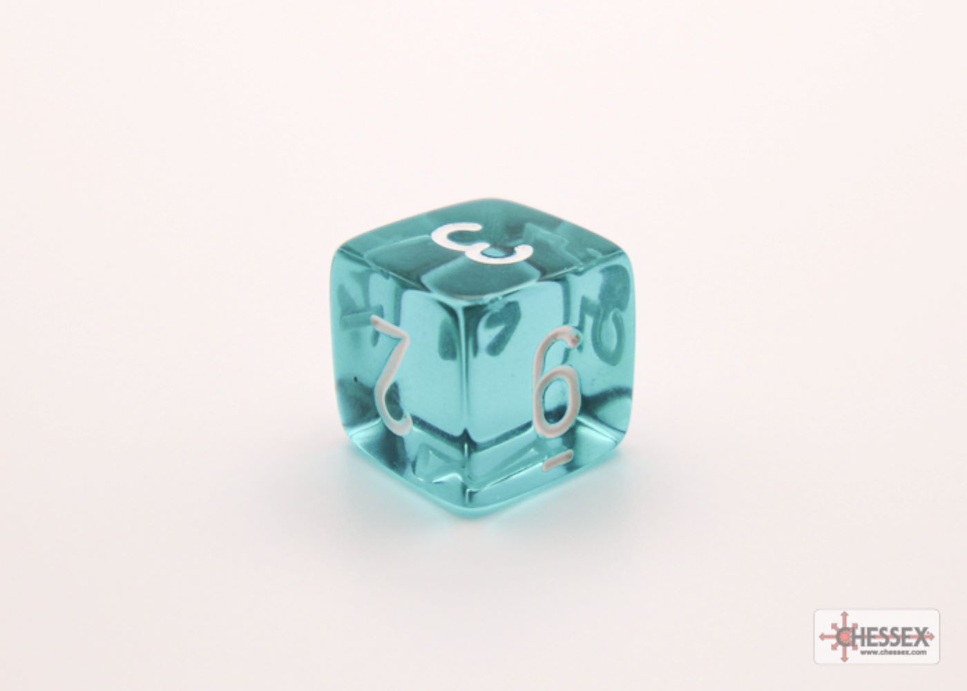 Chessex: Prism Translucent GM and Beginner Player Polyhedral 7-Dice Set