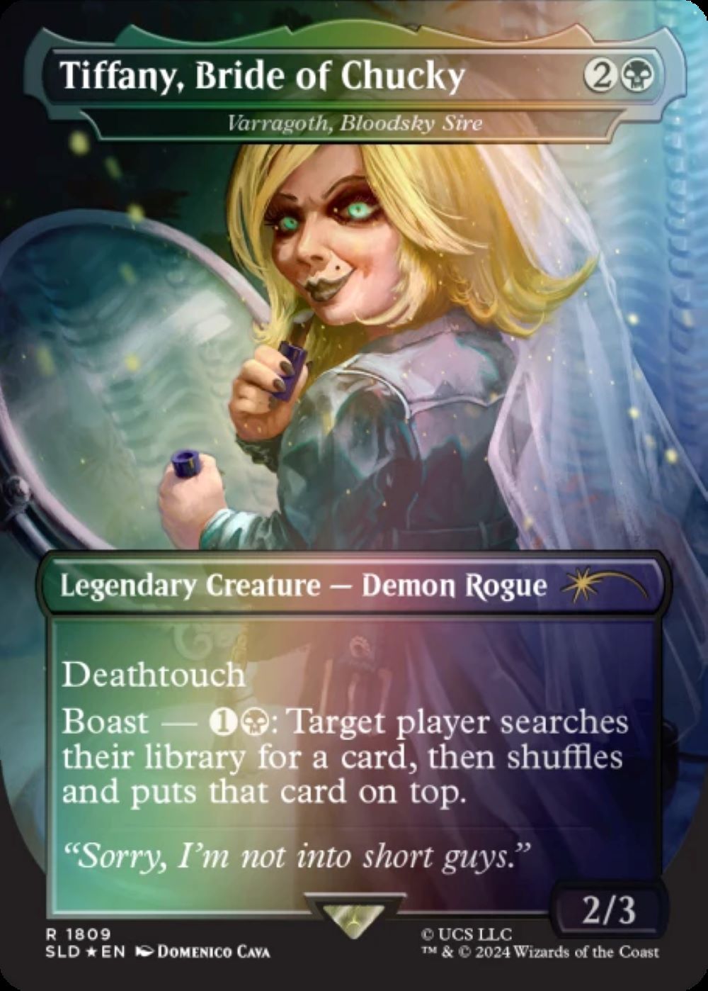 Magic the Gathering: Secret Lair x Chucky: Chucky [Traditional Foil Edition]