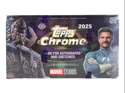 2024-25 Topps Chrome Marvel Studios Hobby Box