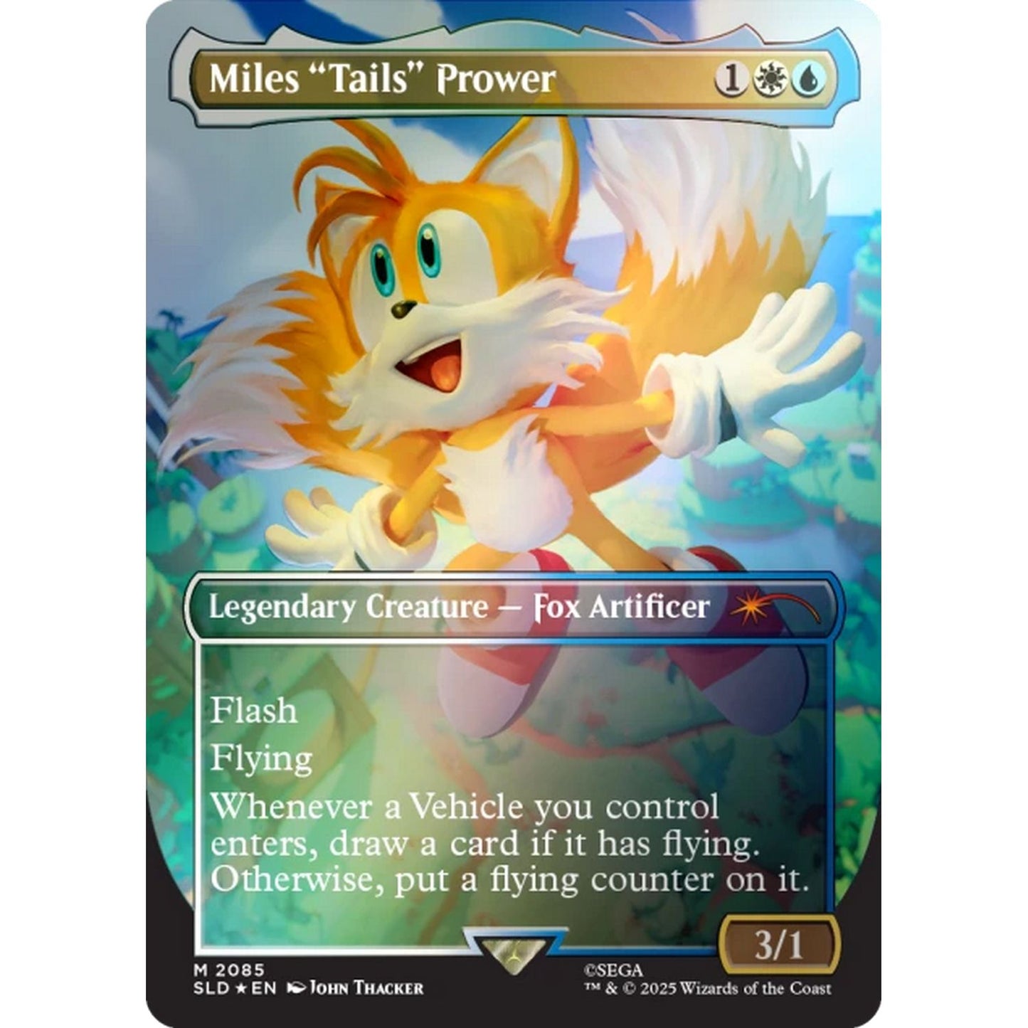 Magic the Gathering: Secret Lair X Sonic Friends & Foes [Rainbow Foil]
