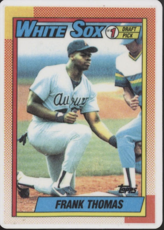 Frank Thomas 1990 Topps Draft Pick Metal Card #414