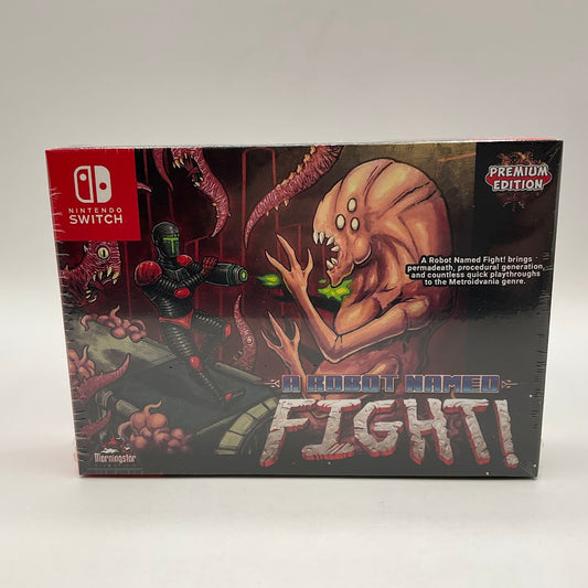 A Robot Named Fight [Retro Edition] Nintendo Switch *See Description*