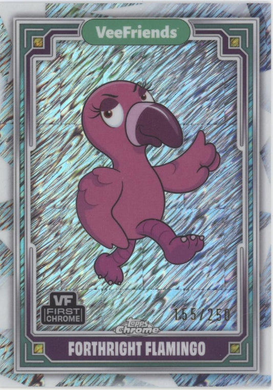 Forthright Flamingo 2025 Topps Chrome VeeFriends 155/250 #25