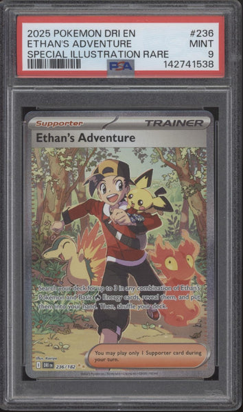 Ethan's Adventure Pokemon Destined Rivals Special Illustration Rare PSA 9 #1