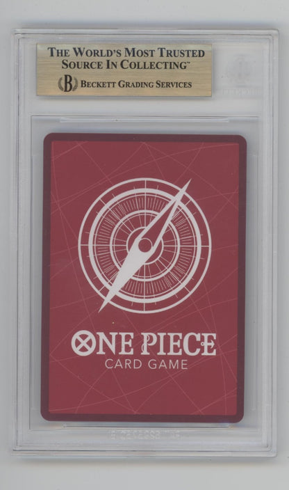 Sanji One Piece Card Game OP12 Alternate Art #041 Beckett 10 Pristine